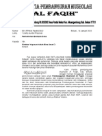 Proposal Musholah Al Faqih