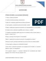 QUESTIONÃ_RIO DE DIREITO DA FAMÃ_LIA- JUS 4Âº Ano  ISPOCA 2022