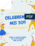 Celebremos Mis 30!!