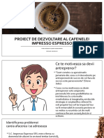 proiect dezvoltare cafenea