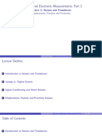 Sensors and Transducers