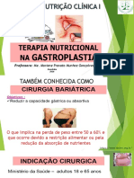 Nutrição clínica pós-cirurgia bariatrica