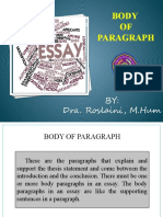 PPT Body Paragraph (Example)