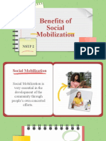 Benefits of Social Mobilization