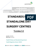 Standards For Standalone Day Surgery Centres 3.1 Version Oct2021