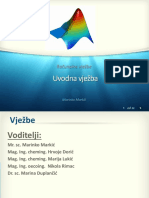 Uvodna Vježba: Računalne Vježbe