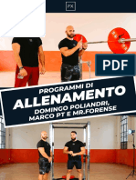 Programmi Allenamento Domingo Marco Christian