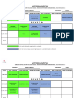 Calendario de Evaluación Segundo Parcial Ingeniería