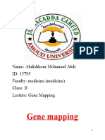 Gene Mapping Assignment