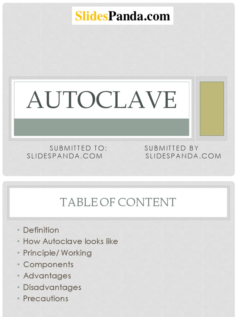 Autoclave Pdf Sterilization Microbiology Boiling