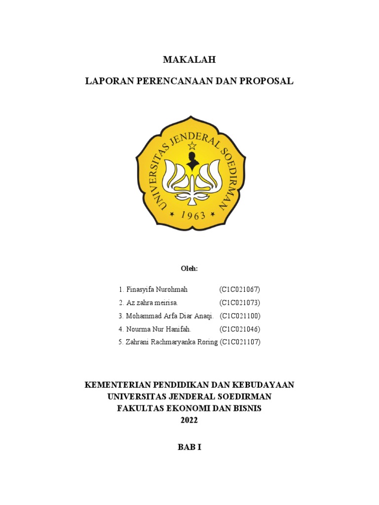 Pembuatan Laporan Dan Proposal | PDF