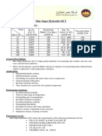 Misr Super Hydraulic Oil Properties and Uses