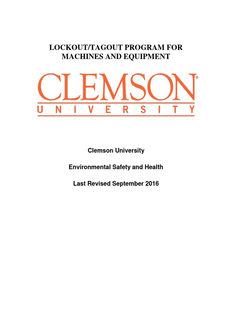 NR 12 Lockout Tagout Program PDF