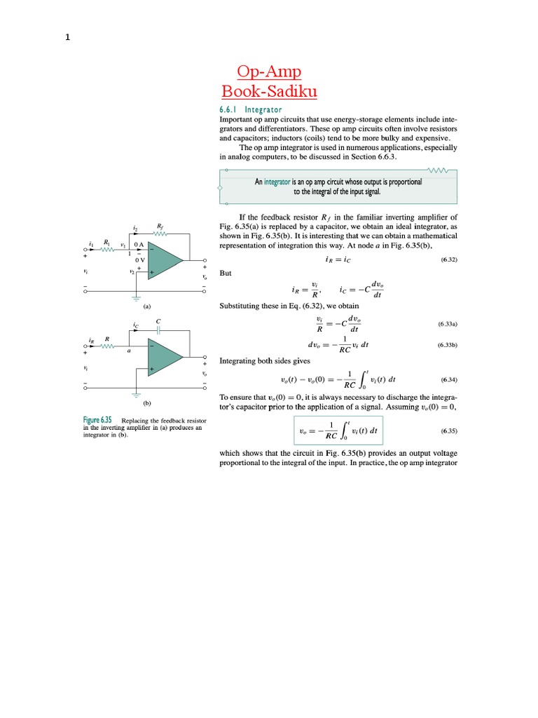 Op Amp | PDF