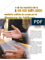 Aplicacion Del Diagrama de Ishikawa A La Justificacion de Los Requisitos de La ISO 9001. 2004
