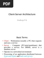 Client Server Architecture