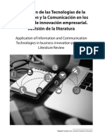 Aplicación de las Tecnologías de la Información y la Comunicación en los procesos de innovación empresarial. Revisión de la literatura