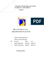 PBL 2- Thiết kế mạch khuếch đại