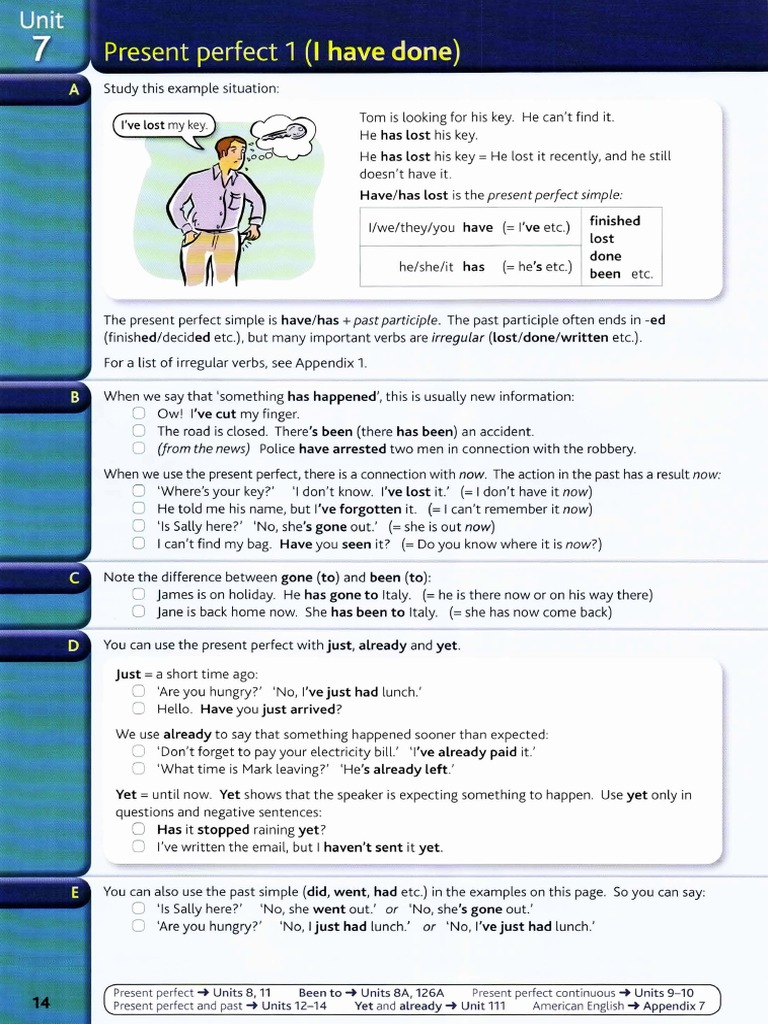Present Perfect Tense Worksheet | PDF | Languages | Foreign Language ...