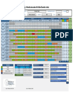 Calendarización 2022