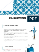 Cyclone Separators