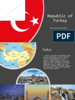 Proiect Turcia in Engleza
