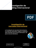 Investigacion de Marketing Internacional