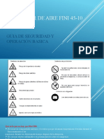 Operacion Compresor de Aire Fini 45-65