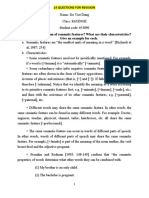Semantics Revision PDF