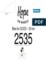 Hope On Wheels 2022 BIB 2535