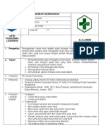 Sop Mengganti Cairan Infus