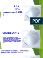 MASCARILLA RESPIRADOR BIODEGRADABLE