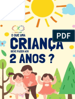 O Que Uma Criança Deve Fazer Aos 2 Anos