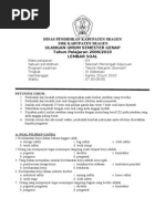 Kumpulan Soal Soal K3l