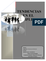 Tendencias en El Empleo