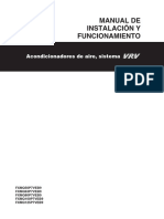 FXMQ-P7 3PES468515-4 Installation and Operation Manual Spanish