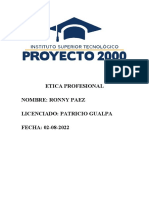 Etica Profesional