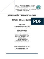 Presentacion Del Caso Clinico 1 - Semiologia y Fisiopatologia