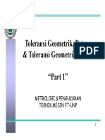 #7 Toleransi Geometrik, Datum Toleransi Umum - Part1