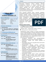 Curriculum Vitae Digabungkan