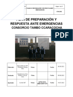 Plan de Preparación y Respuesta Ante Emergencias - CTCC - 2022 - Rev. 02