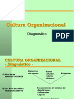 Cultura Organizacional - Diagnóstico y Cambio