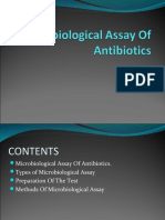 Microbiological Assay of Antibiotics