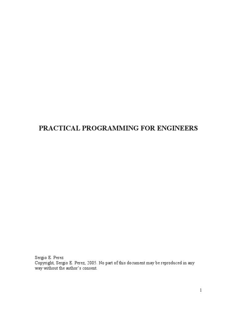 Practical Computing For Engineers-V1 | PDF | Heat Transfer ...