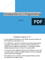 Basics of C