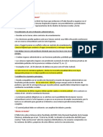 Derecho Administrativo-Facultades jurisdiccionales órganos administrativos