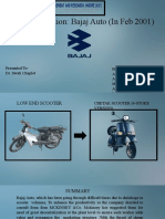 Case Study Bajaj GN 8