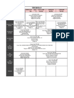 Thursday Time Table-1