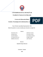 Actividad APE Informe Nuevos Desafíos para El Docente en El Siglo XXI