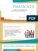 Extension de Aprendizaje GRUPAL Semana 1 MATEMÁTICA 2.0